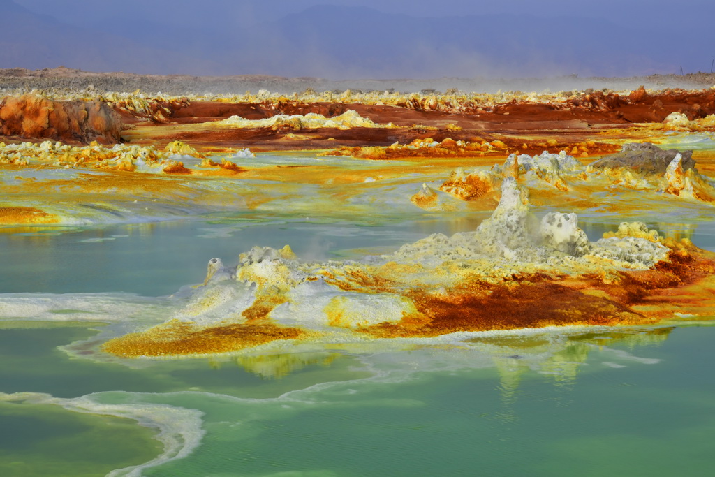 Dallol, Sulphur Springs